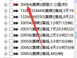 七、平台后台添加车辆ID和运行状态排查（CMSV6服务器示例）